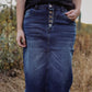 Haven Midi Denim Skirt