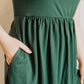 Penelope Midi Dress in Green