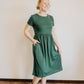 Penelope Midi Dress in Green