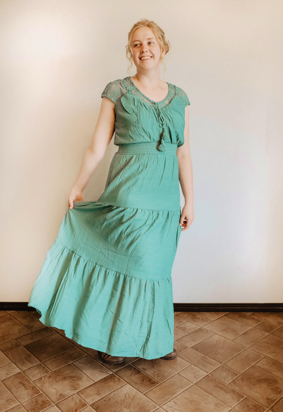 Winslow Smocked Waist Maxi Dress